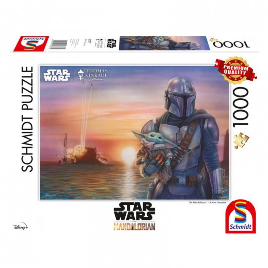 Puzzle 1000 pcs Star Wars : The Mandalorian, A New Direction - Schmidt Schmidt - 1