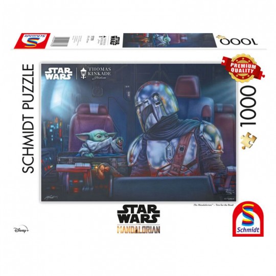 Puzzle 1000 pcs Star Wars : The Mandalorian, Two for the Road - Schmidt Schmidt - 1