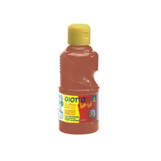 Flacon Gouache 250ml Giotto Be-bè Marron Giotto - 1