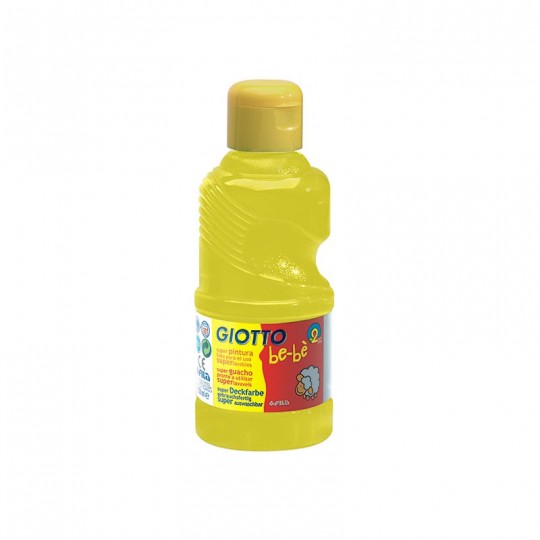 Flacon Gouache 250ml Giotto Be-bè Jaune Giotto - 1