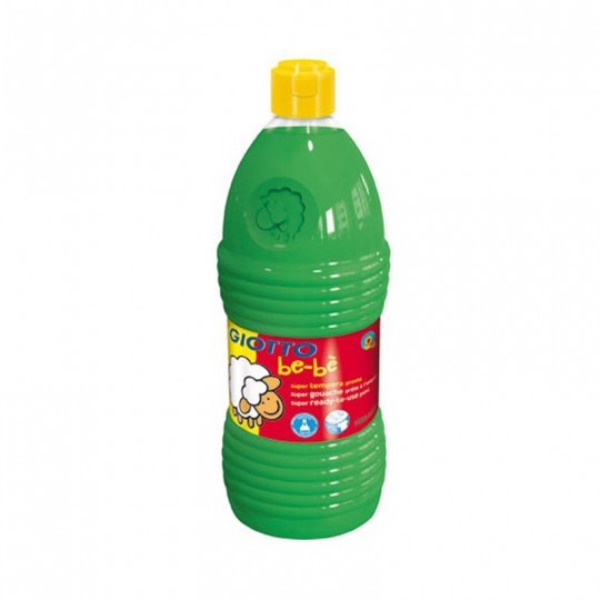 Bouteille 1000 ml Gouache Giotto Be-bè Vert Giotto - 1