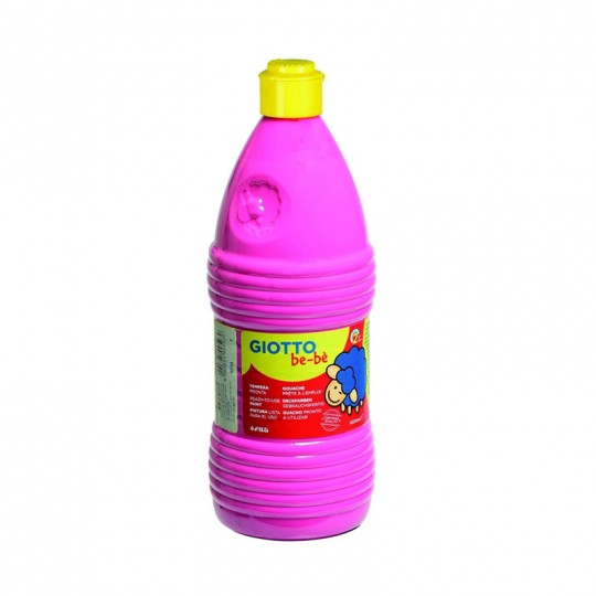 Bouteille 1000 ml Gouache Giotto Be-bè Magenta Giotto - 1