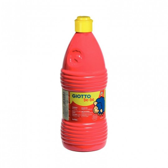 Bouteille 1000 ml Gouache Giotto Be-bè Rouge Giotto - 1