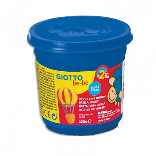 Pot 220G Pate à jouer Giotto Be-bè Bleu Giotto - 1