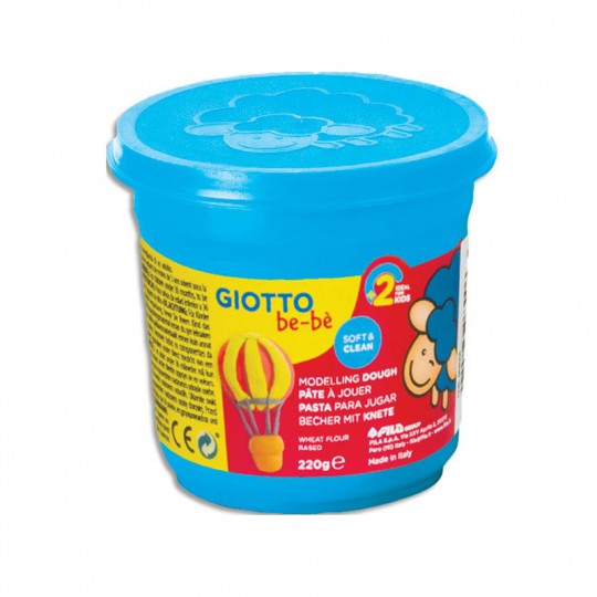 Pot 220G Pate à jouer Giotto Be-bè Cyan Giotto - 1