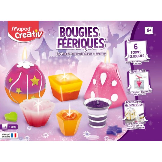 Mallette Bougies Féériques à confectionner - Maped Creativ Maped - 7