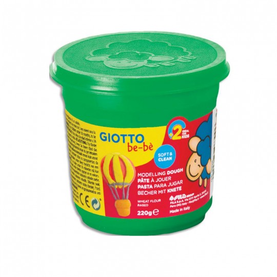 Pot 220G Pate à jouer Giotto Be-bè Vert Giotto - 1