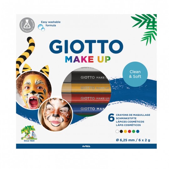 Set 6 crayons Giotto MakeUp Classic Giotto - 1