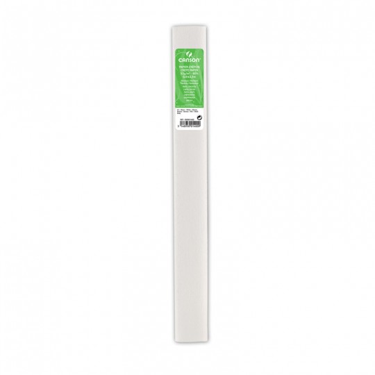 Rouleau papier crepon Canson standard 50 x 250 cm 30G/M² Blanc 01 Canson - 1