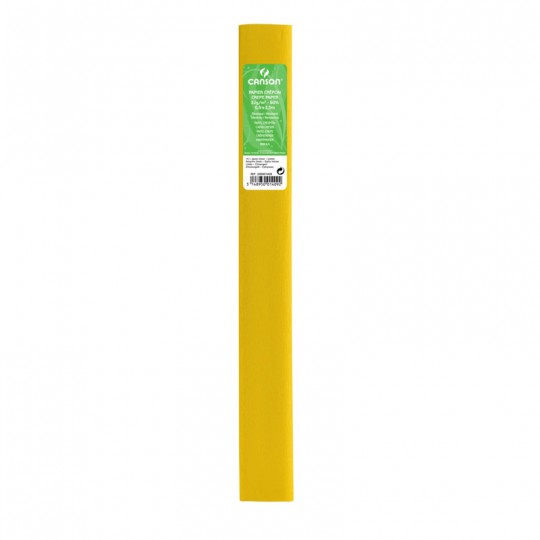 Rouleau papier crepon Canson standard 50 x 250 cm 30G/M² Jaune 15 Canson - 1