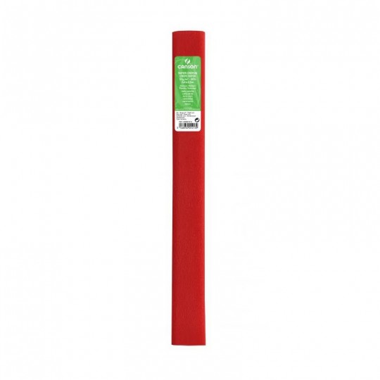 Rouleau papier crepon Canson standard 50 x 250 cm 30G/M² Rouge 06 Canson - 1