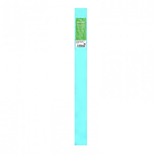 Rouleau papier crepon Canson standard 50 x 250 cm 30G/M² Bleu 26 Canson - 1