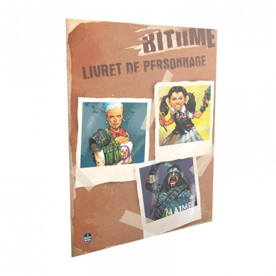 Bitume - Livret de Personnage Book in Game - 1