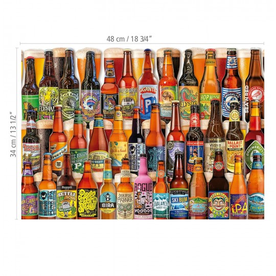 Puzzle 500 pcs Bières Artisanales - Educa Educa - 4