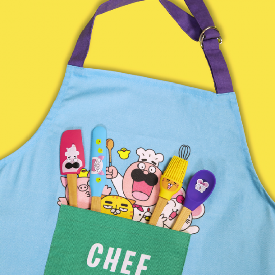 Tablier en coton Chefclub Kids Chefclub Kids - 5