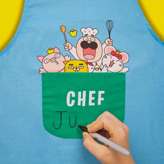 Tablier en coton Chefclub Kids Chefclub Kids - 4