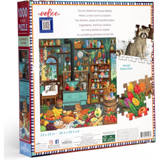 Puzzle 1000 pcs Alchemist's Kitchen - Eeboo Eeboo - 4