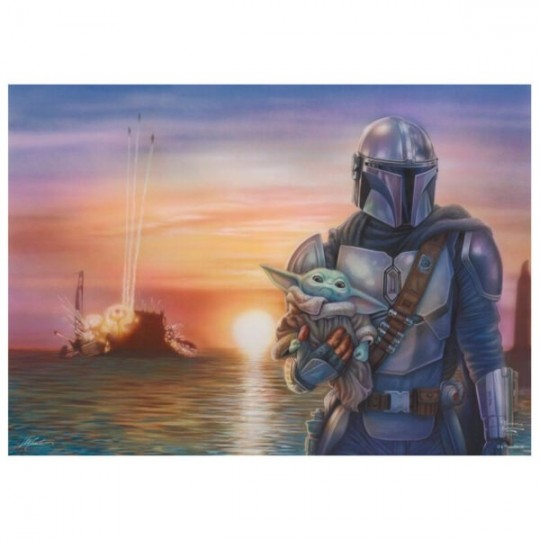 Puzzle 1000 pcs Star Wars : The Mandalorian, A New Direction - Schmidt Schmidt - 2