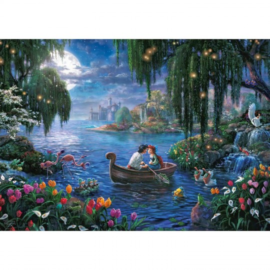 Puzzle 1000 pcs Disney, La Petite Sirène et le Prince Eric - Schmidt Schmidt - 2