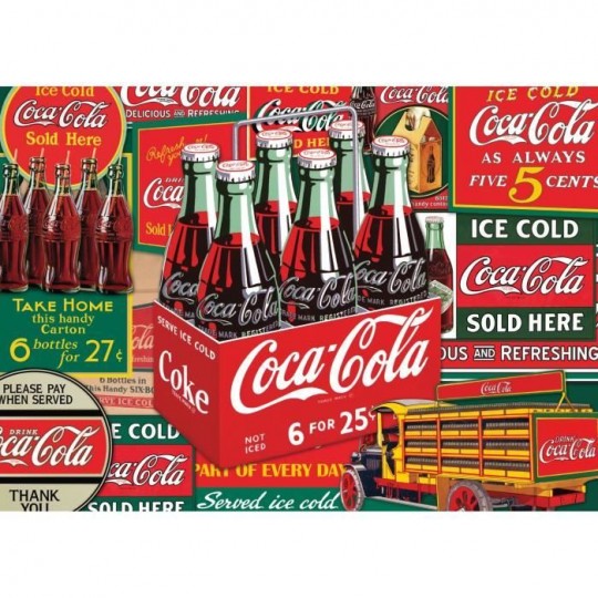 Puzzle 1000 pcs Coca-Cola classique - Schmidt Schmidt - 3