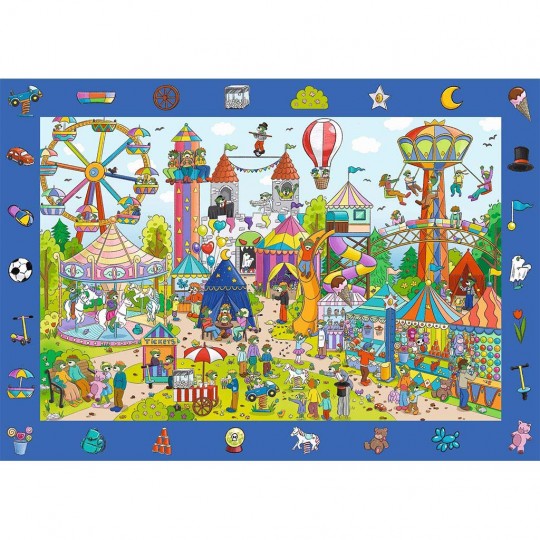 Puzzle 100 pcs Spy Guy : Parc d'attraction - Trefl TREFL SA - 2