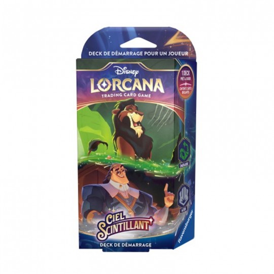 Starter Emeraude Acier (FR) Scar & Kronk - Disney Lorcana Chapitre 5 : Ciel Scintillant Disney Lorcana TCG - 1