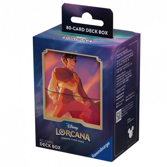 Deck Box Aladdin - Disney Lorcana Chapitre 5 : Ciel Scintillant Disney Lorcana TCG - 1