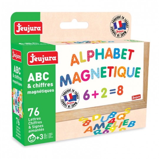 Magnets ABC et Chiffres Coffret 76 caractères - Jeujura Jeujura - 1