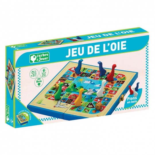 Jeu de l'Oie Coffret en bois - Jeujura Jeujura - 2