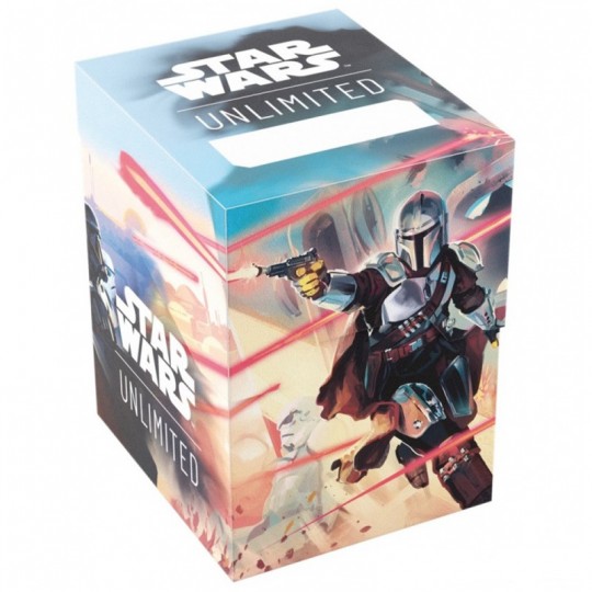 GG : SW Unlimited Deck Box Soft Crate : Mandalorian/Moff Gideon Gamegenic - 1