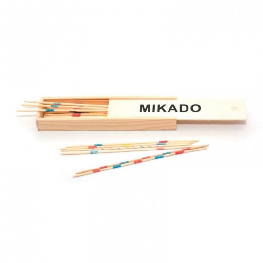 Mikado en bois 18 cm plumier bois - Jeujura Jeujura - 1