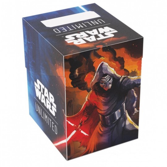 GG : SW Unlimited Deck Box Soft Crate : Rey/Kylo Ren Gamegenic - 1