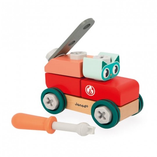 Voiture à bricoler Chat Brico'Kids - Janod Janod - 1