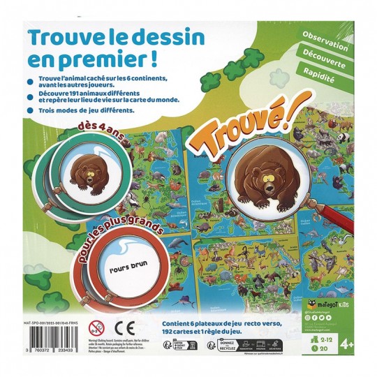 Trouve le ! Animaux du Monde Matagot - 2