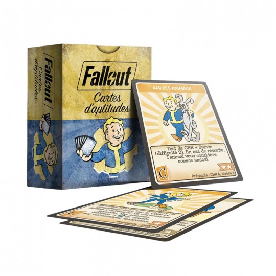 Fallout : Le Jeu de Rôle - Cartes d'aptitudes Arkhane Asylum Publishing - 1