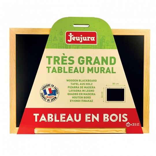 Grand Tableau noir en bois 88 X 66 cm - Jeujura Jeujura - 1