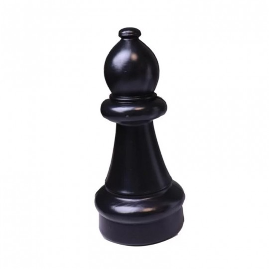 Fou Noir 26cm à l'unité pour Echecs géant 30 cm Uber Games - 1