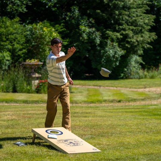 Cornhole - taille : Géant 120x60 cm - Double planche Uber Games - 2