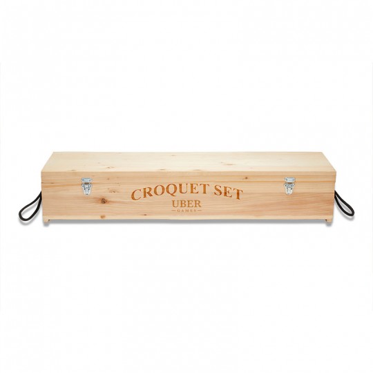 Caisse de rangement en bois pour Croquet 4 joueurs Uber Games - 3