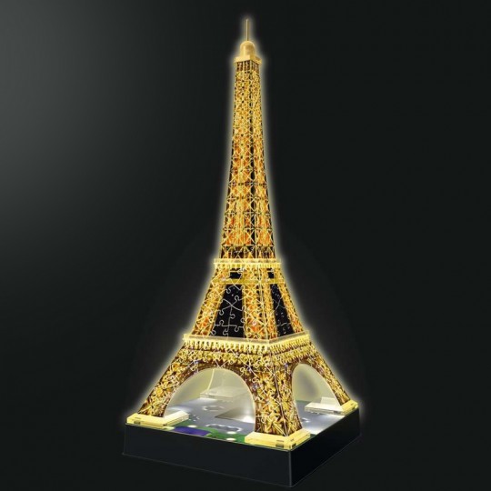 Puzzle 3D Tour Eiffel illuminée - 226 pcs Ravensburger - 2