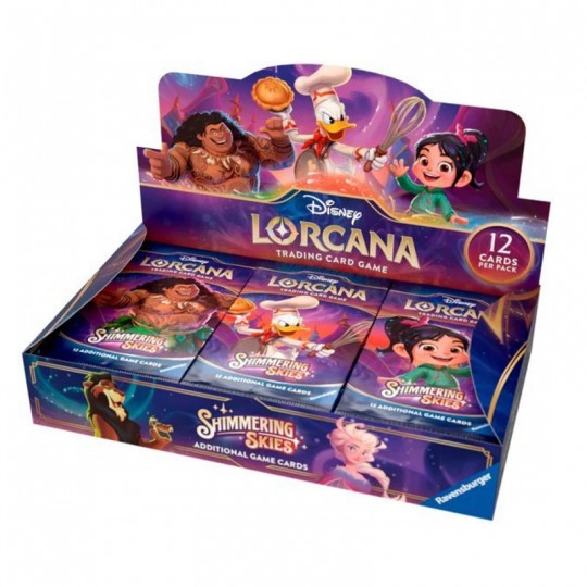 Display de 24 Boosters (EN) - Shimmering Skies - Disney Lorcana Chapitre 5 Disney Lorcana TCG - 1