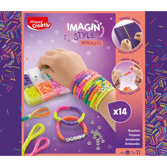 Kit bijoux bracelet NEON Imagin'Style - Maped Creativ Maped - 8