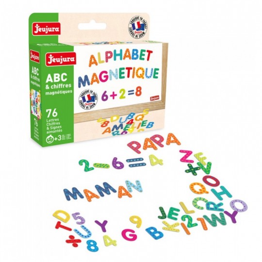 Magnets ABC et Chiffres Coffret 76 caractères - Jeujura Jeujura - 2