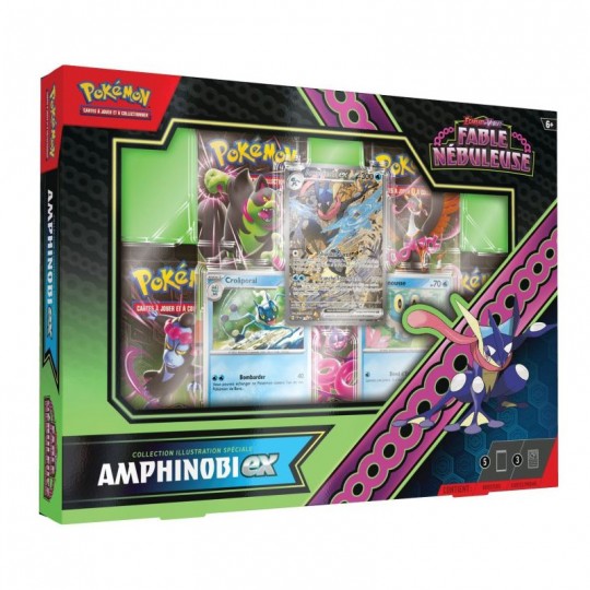 Pokémon : Coffret Collection Illustration Spéciale EV06.5 Fable Nébuleuse Amphinobi-Ex Pokémon - 1