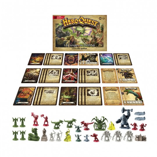 Extension Les jungles de Delthrak - HeroQuest Hasbro - 1