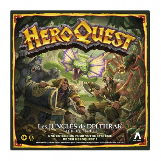 Extension Les jungles de Delthrak - HeroQuest Hasbro - 2