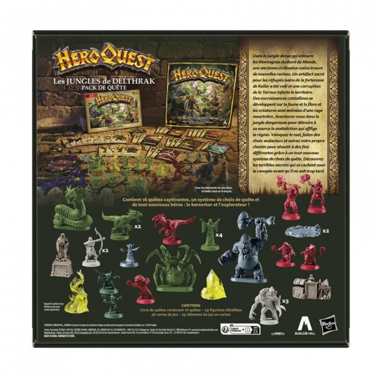 Extension Les jungles de Delthrak - HeroQuest Hasbro - 3