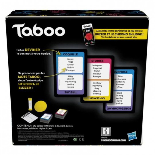 Taboo (Éd. 2023) Hasbro - 2