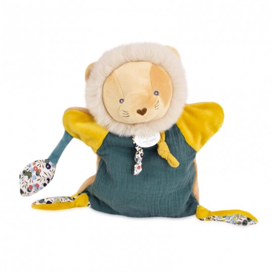 BOH'AIME : Doudou Marionnette Lion 25 cm - Doudou et compagnie Doudou et compagnie - 1