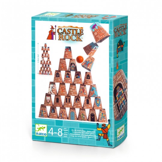 Castle on ze Rock, jeu 2-en-1 - Djeco Djeco - 1